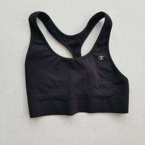 Black Champion Sports Bra | Size L